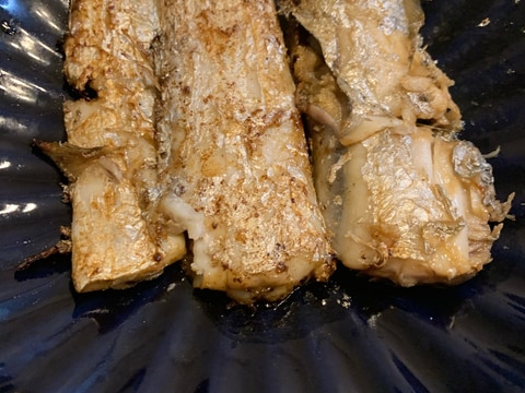 太刀魚のバターポン酢焼き